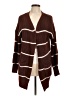 Olive and Oak 100% Polyester Brown Cardigan Size L - photo 1