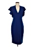 Neiman Marcus Blue Cocktail Dress Size M - photo 1