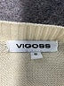 Vigoss Stripes Ivory Turtleneck Sweater Size S - photo 7
