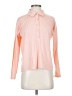J.Crew Color Block Pink Long Sleeve Blouse Size XS - photo 1