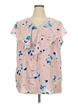 Lane Bryant Short Sleeve Blouse