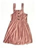 Beautees 100% Polyester Solid Pink Dress Size 7 - 8 - photo 1