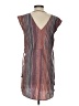 Universal Thread 100% Cotton Stripes Brown Casual Dress Size XS - photo 2