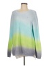 525 America 100% Cotton Tie-dye Green Pullover Sweater Size L - photo 1