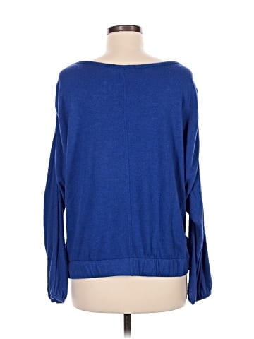 Self Contrast Pullover Sweater (view 2)