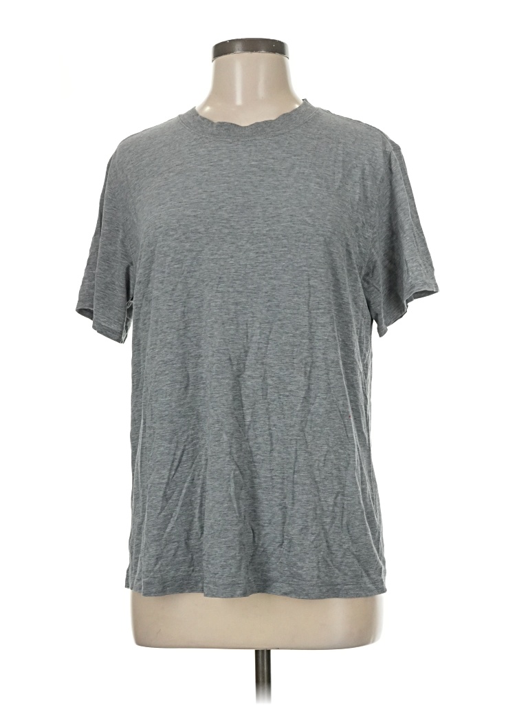 Pre-owned Lululemon Athletica Active T-shirt In Gray