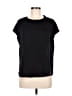 T Tahari 100% Polyester Black Short Sleeve Top Size M - photo 1