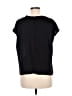T Tahari 100% Polyester Black Short Sleeve Top Size M - photo 2