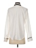 Elizabeth & Clarke 100% Polyester Ivory Long Sleeve Blouse Size 4 - photo 2