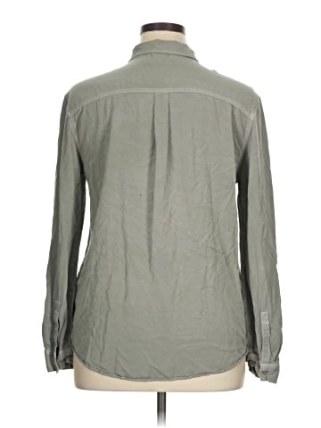 CALVIN KLEIN JEANS Long Sleeve Button-Down Shirt (view 2)