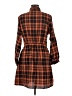 Blooming Jelly Plaid Orange Casual Dress Size M - photo 2