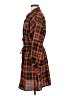 Blooming Jelly Plaid Orange Casual Dress Size M - photo 5