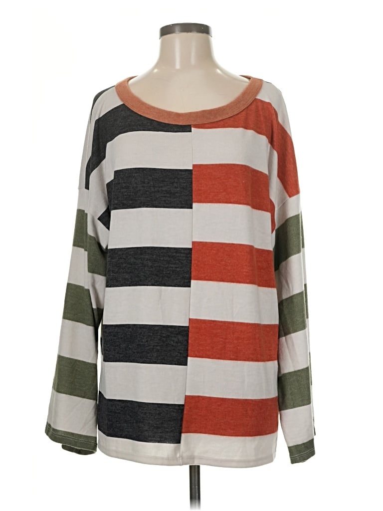 Pre-owned Bibi Pullover Sweater In White