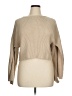 ELOQUII 100% Cotton Tan Pullover Sweater Size 14 - 16 Plus - photo 1