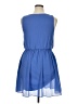 Iz Byer 100% Polyester Solid Blue Casual Dress Size XL - photo 2