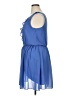 Iz Byer 100% Polyester Solid Blue Casual Dress Size XL - photo 5