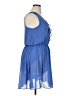 Iz Byer 100% Polyester Solid Blue Casual Dress Size XL - photo 4