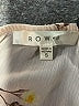 Row A 100% Polyester Floral Tan Cocktail Dress Size S - photo 7