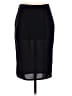 Narciso Rodriguez Solid Black Formal Skirt Size 6 - photo 2
