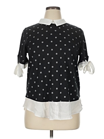 Faith and Joy 3/4 Sleeve Blouse (view 1)