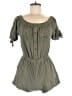 No Boundaries 100% Recycled Polyester Green Romper Size L - photo 1