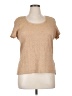 Jaclyn Smith Tan Short Sleeve Top Size XL - photo 1