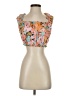 Saylor Orange Tank Top Size XS - photo 1