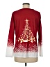Unbranded 100% Polyester Red Long Sleeve T-Shirt Size M - photo 2