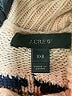 J.Crew 100% Merino Wool Argyle Black Cardigan Size XXS - photo 7