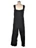Old Navy 100% Cotton Solid Black Jumpsuit Size XS - photo 2