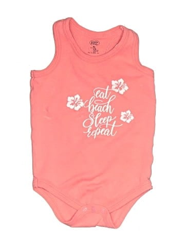 Luvable Friends Short Sleeve Onesie (view 1)
