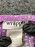 Wrapper Paisley Purple Formal Skirt Size 3 - 4 - photo 4