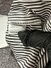 Unbranded Stripes Gray Long Sleeve Blouse Size M - photo 8