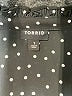 Torrid 100% Polyester Polka Dots Black Long Sleeve Blouse Size 1X Plus (1) - photo 7