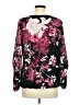 Alfani Black Long Sleeve Blouse Size M - photo 2