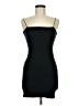 Ambiance Solid Black Cocktail Dress Size M - photo 1
