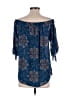 Renee C. 100% Polyester Blue 3/4 Sleeve Blouse Size S - photo 2