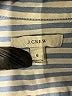J.Crew 100% Cotton Stripes Blue Short Sleeve Button-Down Shirt Size 6 - photo 4
