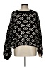 so Me Houndstooth Black Pullover Sweater Size L - photo 1