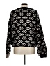 so Me Houndstooth Black Pullover Sweater Size L - photo 2