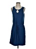 Unbranded Solid Blue Casual Dress Size S - photo 1