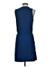 Unbranded Solid Blue Casual Dress Size S - photo 2