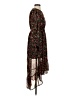 Shein 100% Polyester Floral Black Casual Dress Size S - photo 4