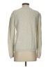Stitches & Stripes 100% Cotton Silver Pullover Sweater Size S - photo 2
