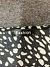 Fashion 100% Polyester Animal Print Black Romper Size L - photo 4