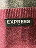 Express Outlet 100% Cotton Burgundy Pullover Sweater Size XS (estimated) - photo 7