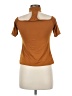 J for Justify Brown Short Sleeve Top Size M - photo 2