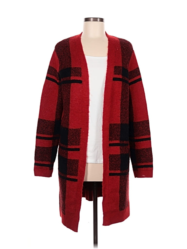 Pre-owned Old Navy Cardigan Sweater In Red