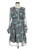 Assorted Brands Paisley Blue Casual Dress Size M - photo 1