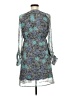 Assorted Brands Paisley Blue Casual Dress Size M - photo 2